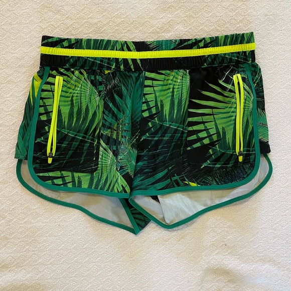 Fabletics Palm Tree Athletic Shorts - Picture 2 of 4